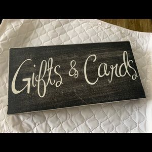 Gifts & Cards Sign